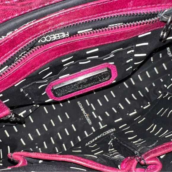 Rebecca Minkoff crossbody satchel bag soft leather - Picture 8 of 9